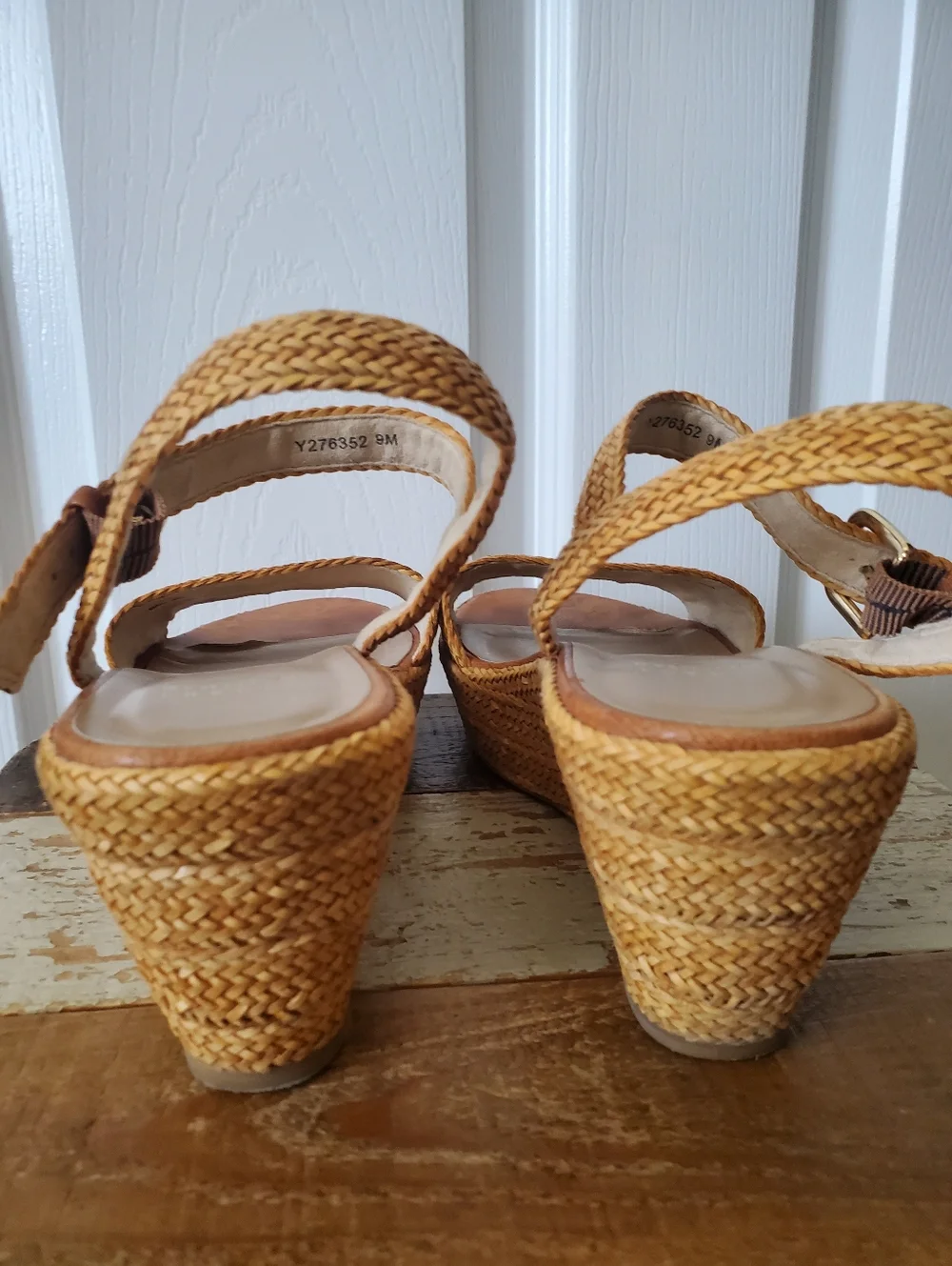 Woven Leather Sandals - Picture 7 of 16
